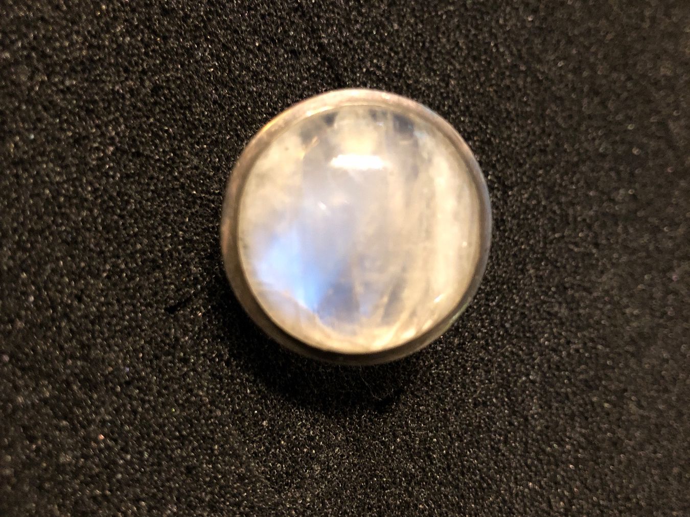 Anelli: Silber Ring mit Mondstein – Usato da Adliswil venduto da Tito088 1