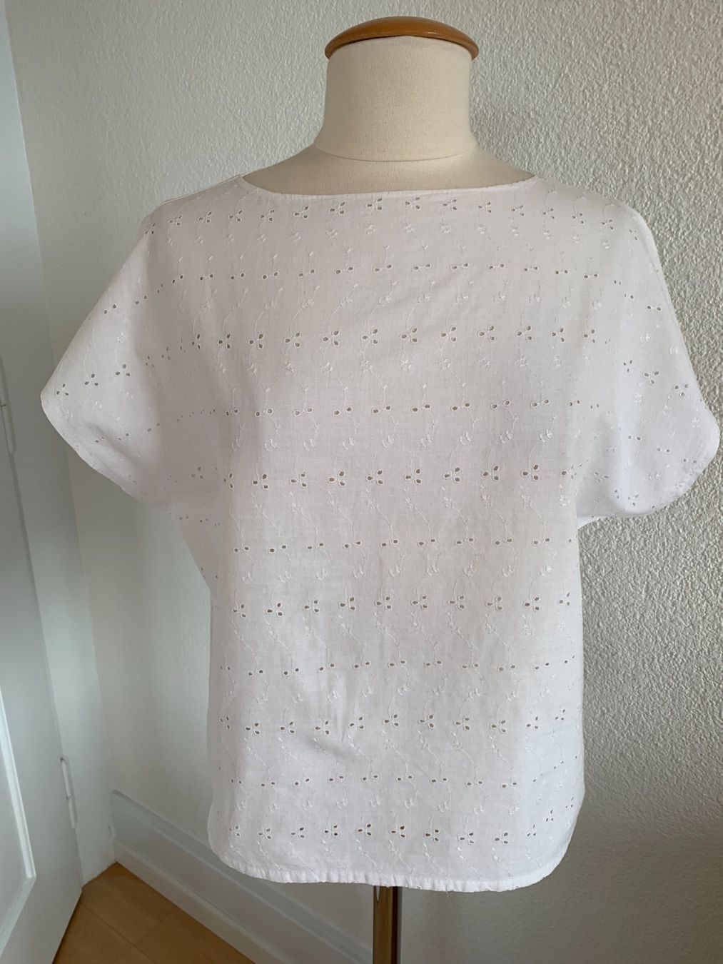 Camicette: weisse Vintage Bluse in Gr. L – Usato da Worb venduto da farben20zauber 1