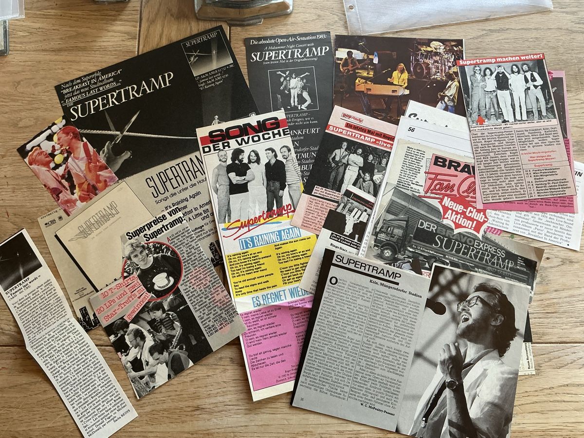 Riviste & Magazine: Supertramp - 530gr. Zeitungsartikel – Usato da Trachslau venduto da T140 7