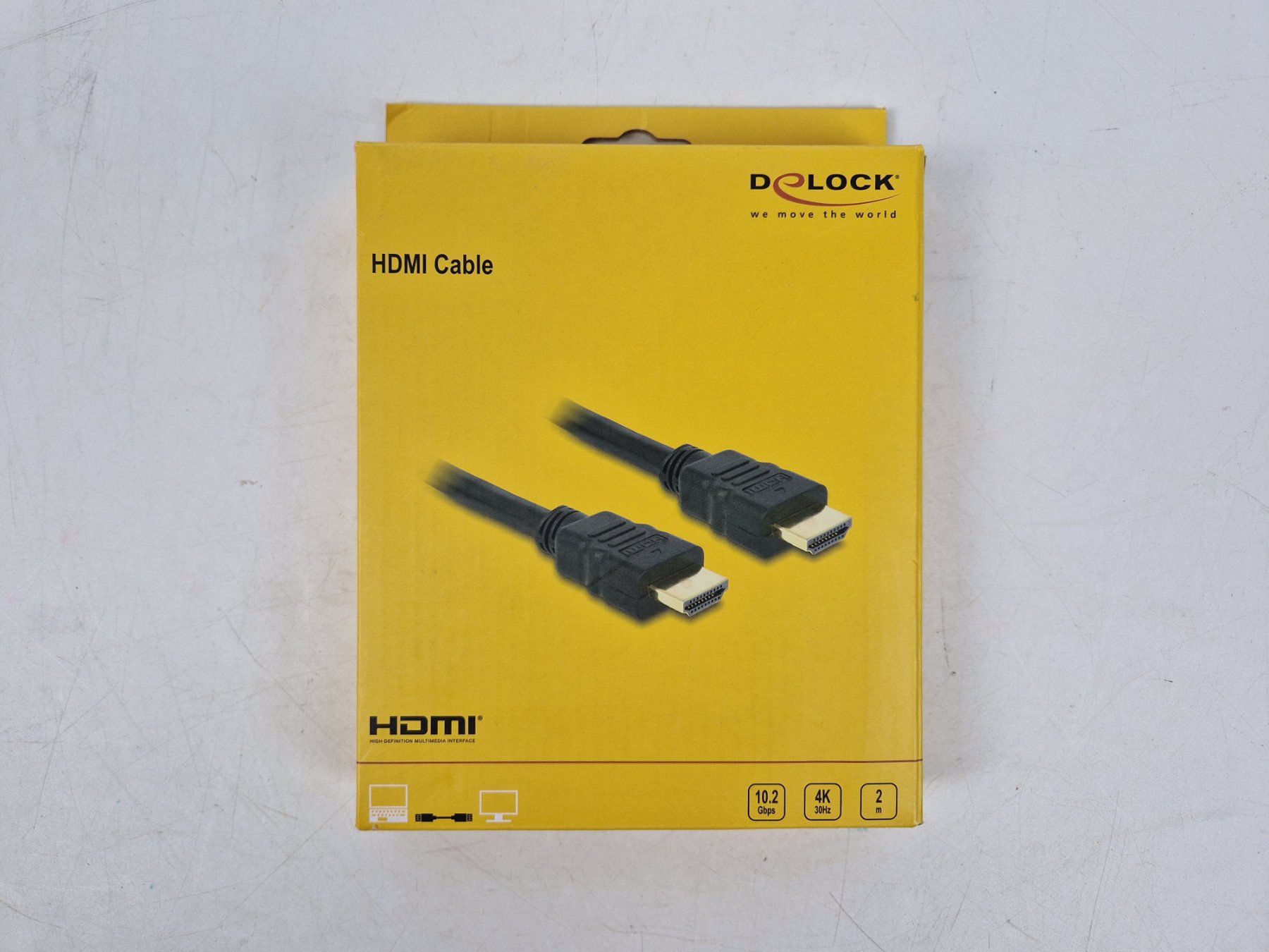 Câbles: DELOCK HDMI Kabel mit Ethernet, 2 m – Neuf avec emballage d'origine à Muhen par Restwert_Muhen