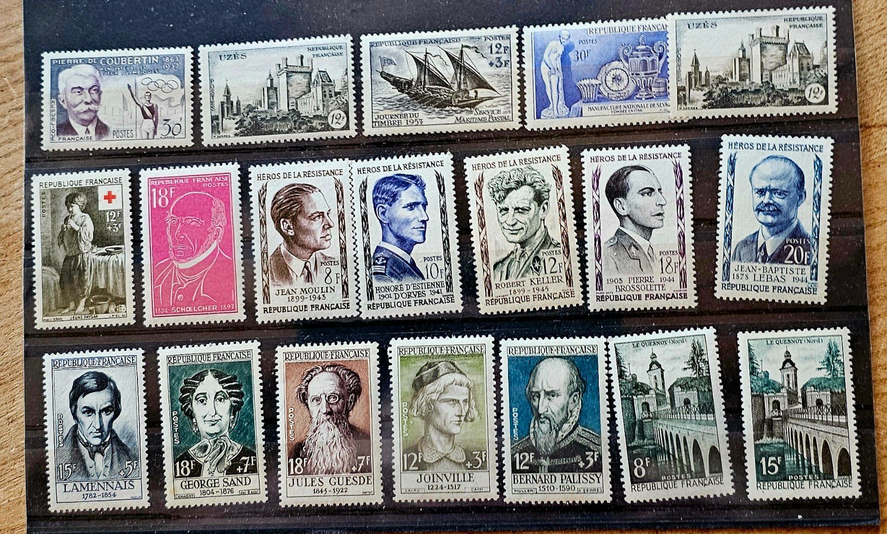 Tutti i francobolli: FRANCE anciens  neufs ** – Nuovo (secondo la descrizione) da Les Valettes venduto da Nuba1