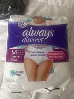 Always Discreet Höschen Grösse M, 12 Pants, Neu