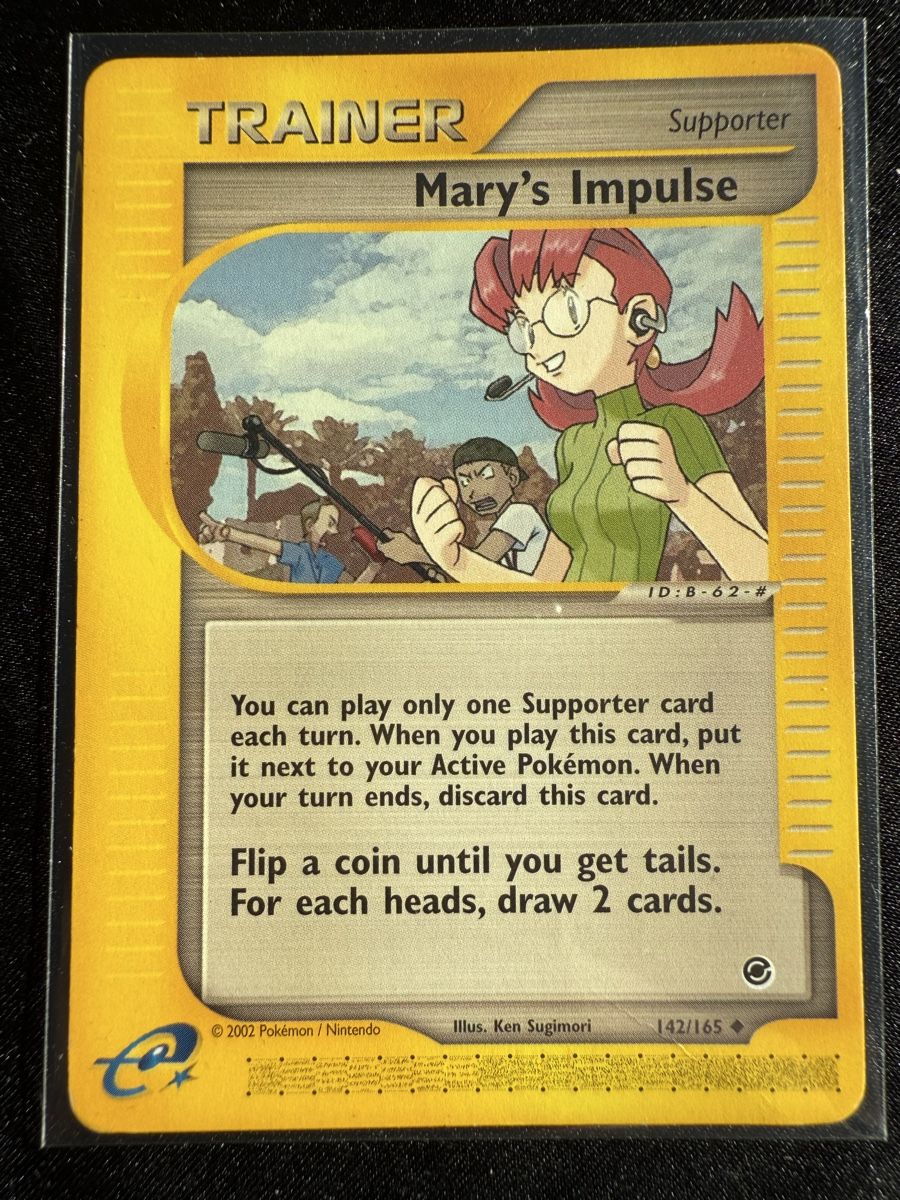Pokémon Carte collezionabili: Mary's Impulse Trainer Pokémon Expedition - 142/165 – Usato da Winterthur venduto da SiddyPokemon