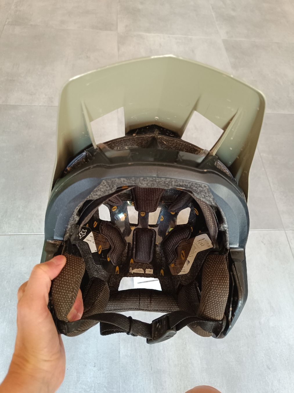 Fox Helme: Casco Fox Dropframe Pro Mips L nero usato – Gebraucht aus Dino von bin_2zfr 4