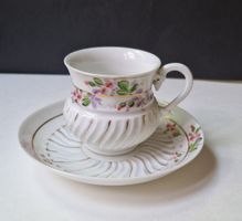 Porzellan Tasse Untertasse, Kuznetsov Russ.Kaiserl. Manufakt
