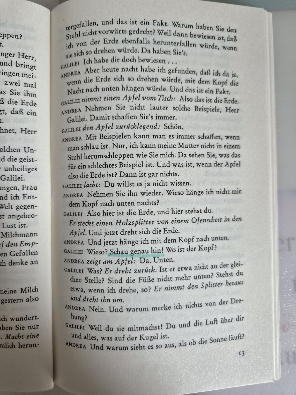 Livres: Bertolt Brecht Leben des Galilei  – D'occasion à Uznach par rir_k7xb 2