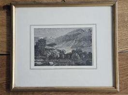 Antiker Stich - Brienz