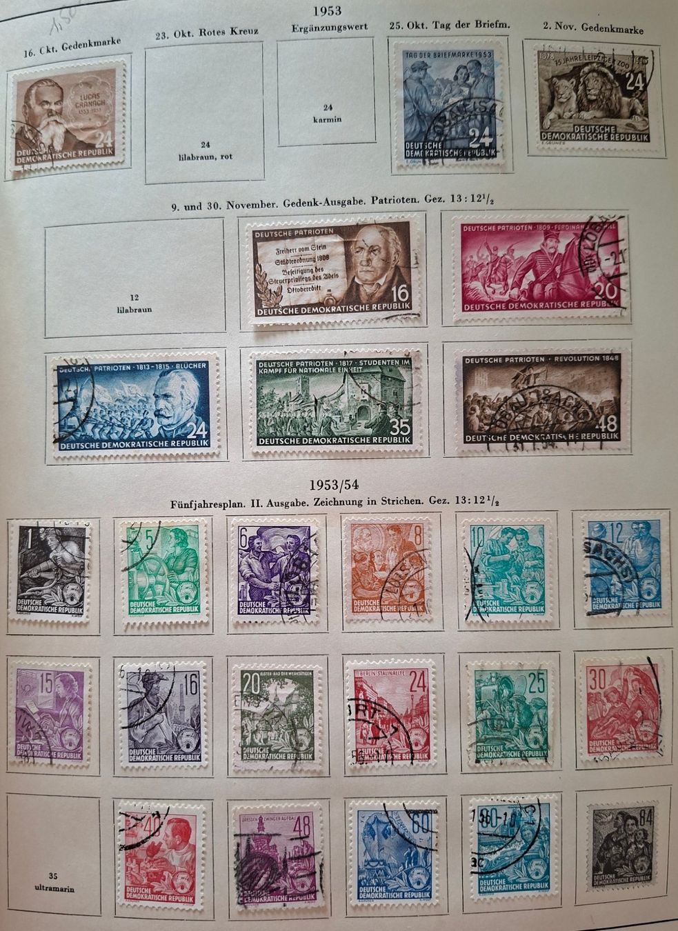 Tutti i francobolli: Briefmarken DDR – Usato da Dotzigen venduto da ser_8hp9