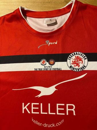 FC WINTERTHUR SPEZIAL TRIKOT FCW UNITED OF MANCHESTER XXL