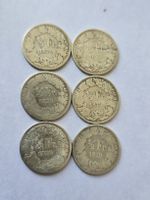 LOT 6STK 1879 SILBER 50 RAPPEN 
