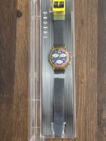 Swatch Quartz Chrono Blue Chip bunt