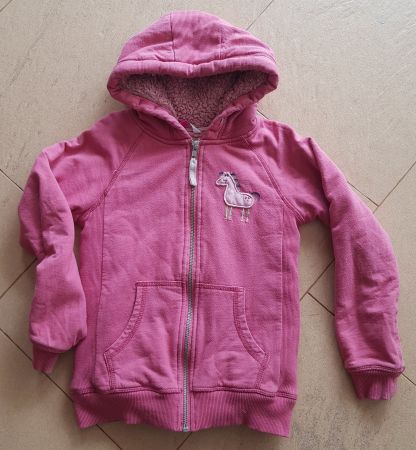 Kapuzenjacke für Mädchen gefüttert Grösse 128 von Kids