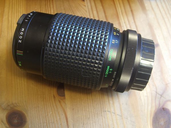 Obiettivi: Makinon Tele-Zoom 1:4.5/80-200mm – Usato da Winterthur venduto da Gaia 3