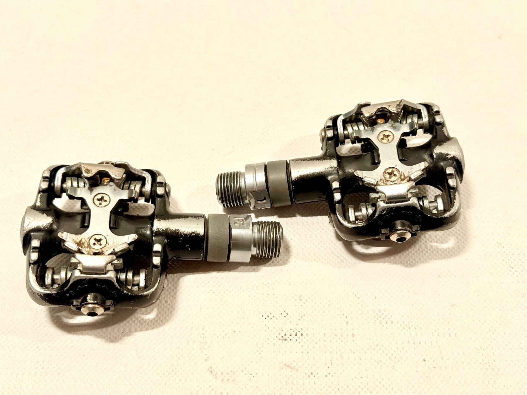 Pezzi di ricambio: wellgo WPD-800 SPD Pedals Pedalen doppelseitig – Usato da Luzern venduto da bikeandbeltcom 1