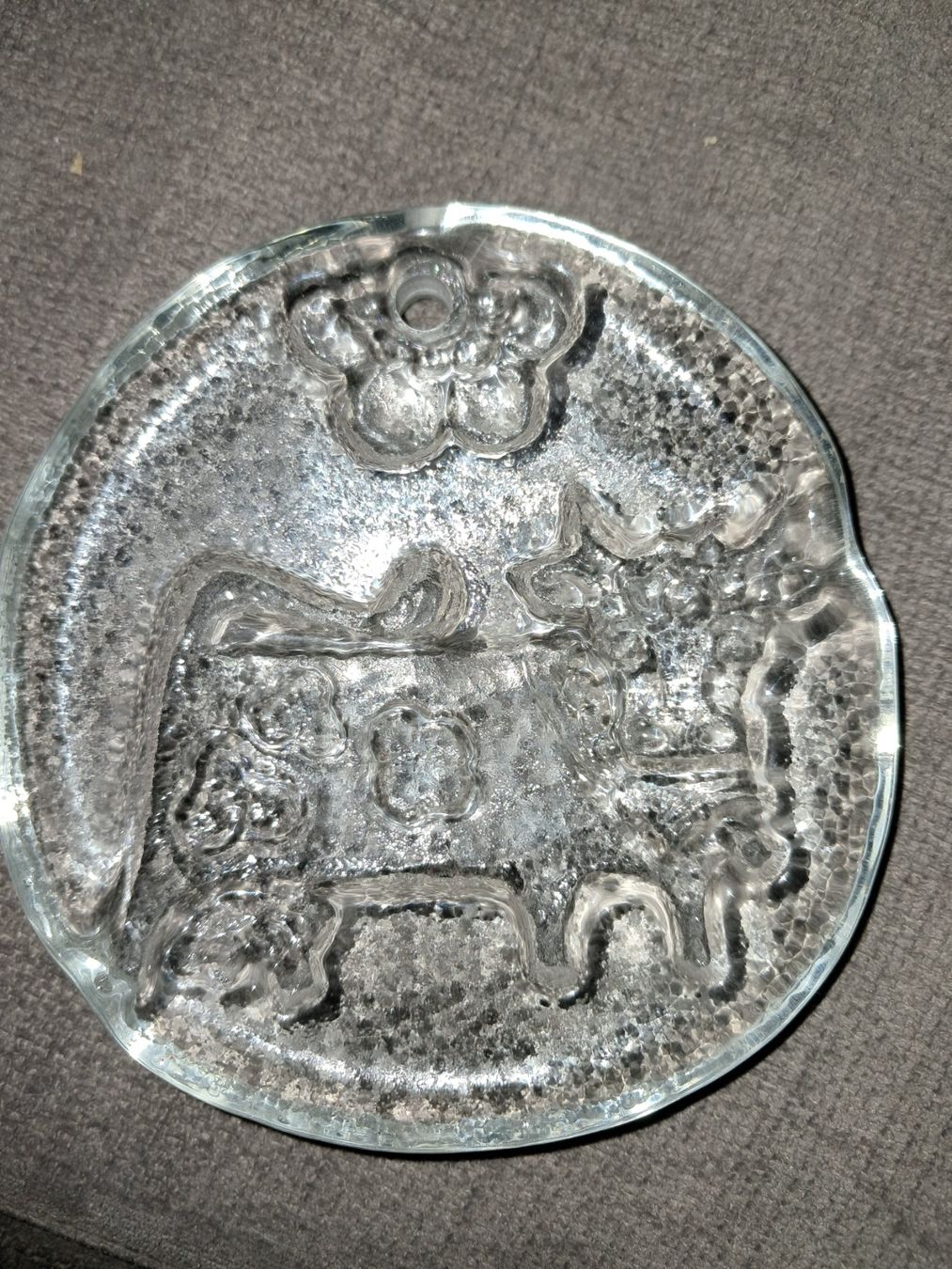 Glasi Hergiswil Alle Dekorationen: Glasi Kuh Glocke  Deko – Neu (gemäss Beschreibung) aus Turgi von Lenggin 1
