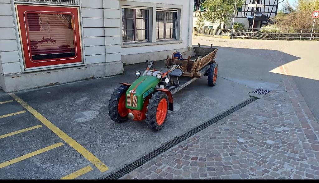 Tracteurs: Rapid 606 - Triebachsanhänger – D'occasion à Bertschikon par Raick 2