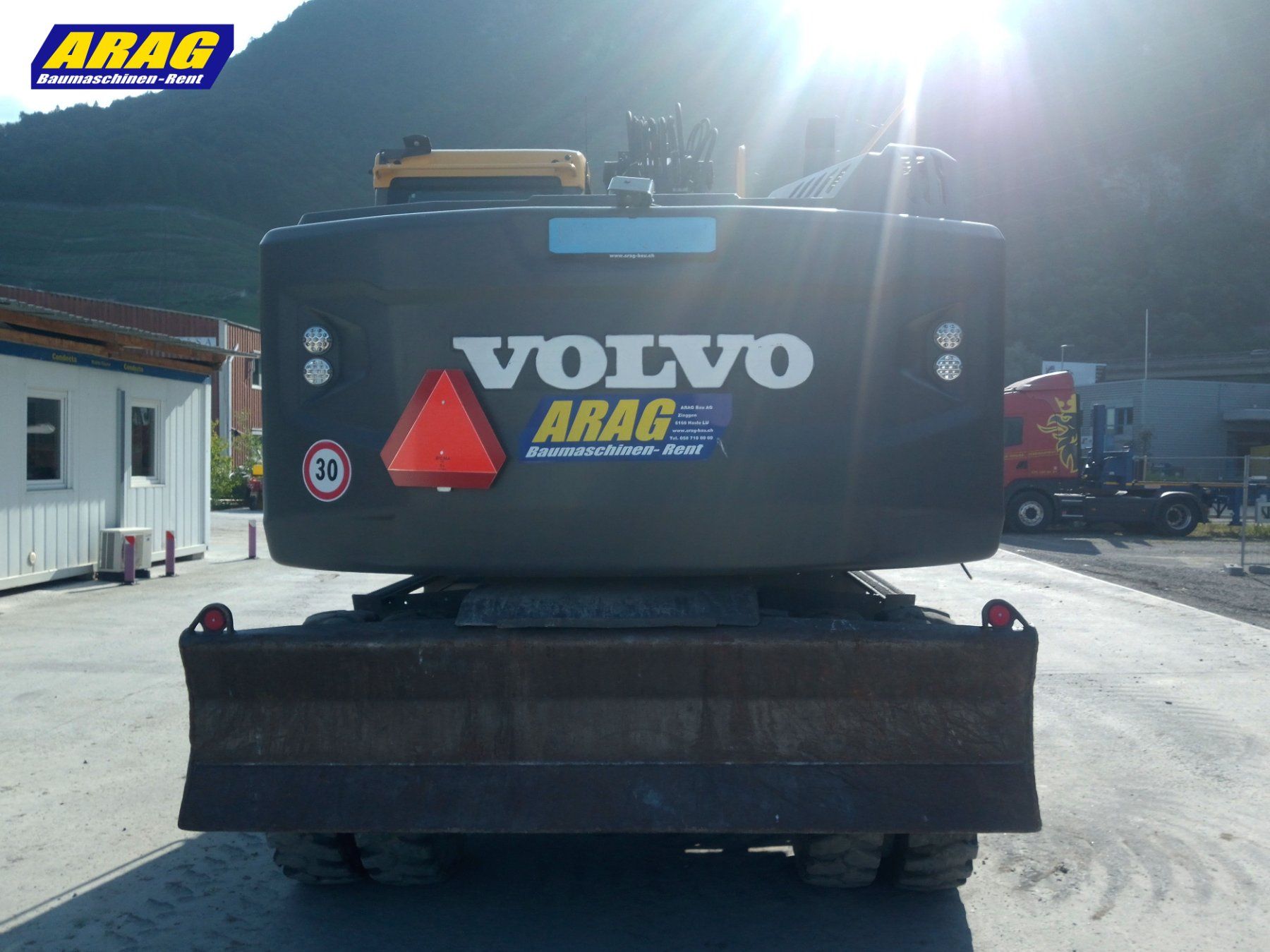 Volvo Escavatori: Volvo EW160E Mobilbagger – Usato da Hasle LU venduto da Arag08 6