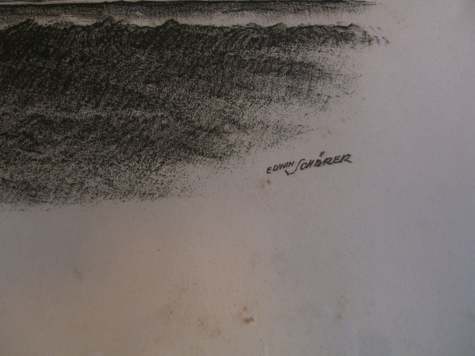 Grafica & Litografie: Kirche Möriken, Lithographie Edw.Schärer – Usato da Winterthur venduto da Gaia 7