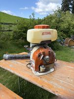 Stihl SR 430 läuft gut. Umbau auf Bläser möglich.