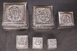 Schatullen Dosen Kistchen Geschenkverpackung, Set 6 Stück