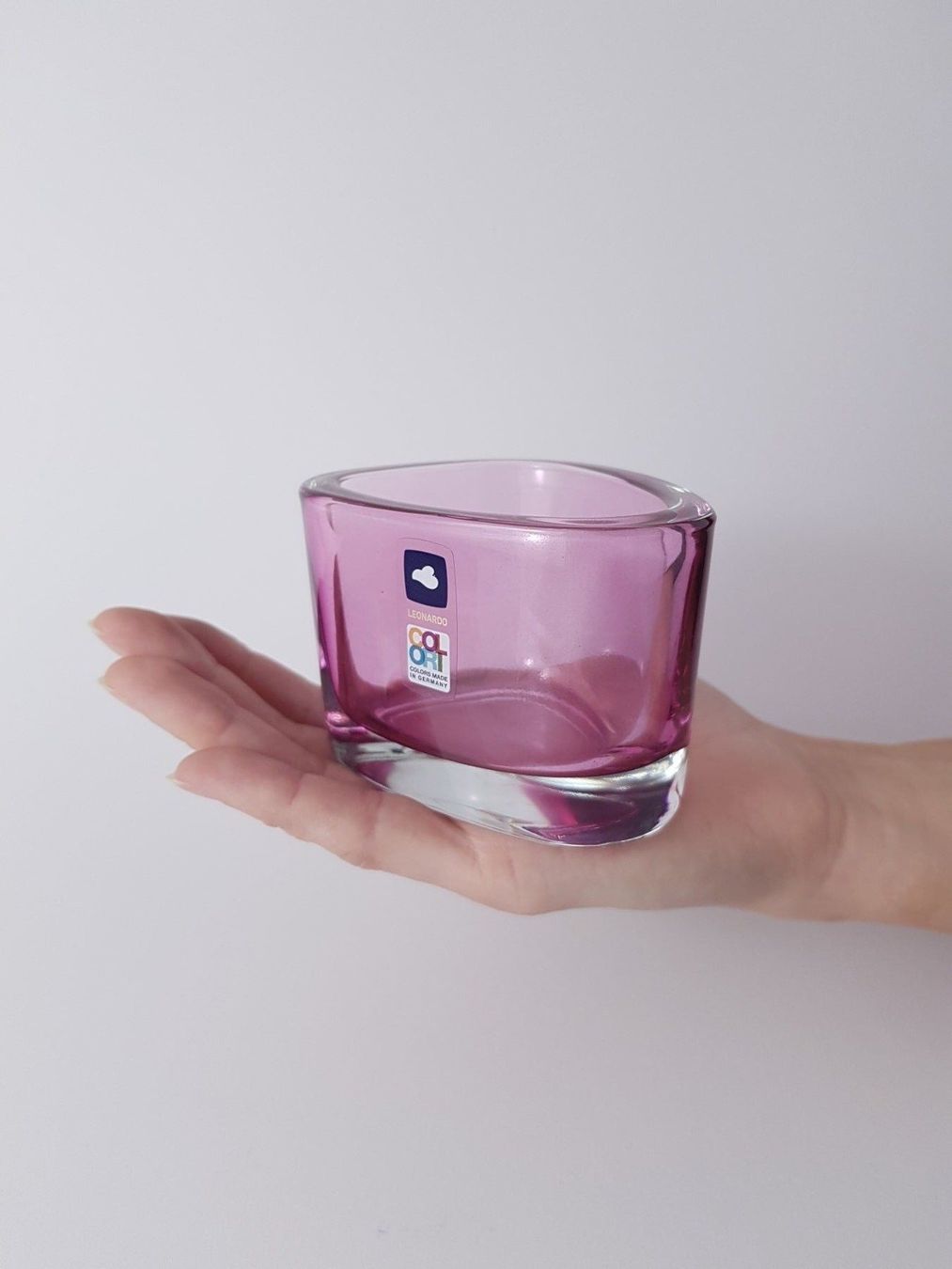 Tutte le decorazioni: Organic Tischlicht Rosa Transparent Glas – Usato da Brugg AG venduto da swiss.sales.force 4