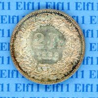 CHF___2.00 1886 -stgl 2 Franken