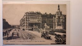 Ancienne CP Genève 1915 - Quai du Mont-Blanc 