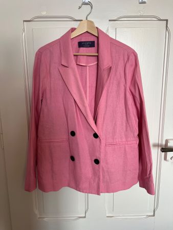 Blazer en Lin rose 44
