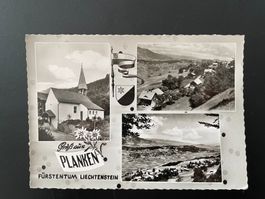AK FL Gruss aus Planken, Fürstentum Liechtenstein