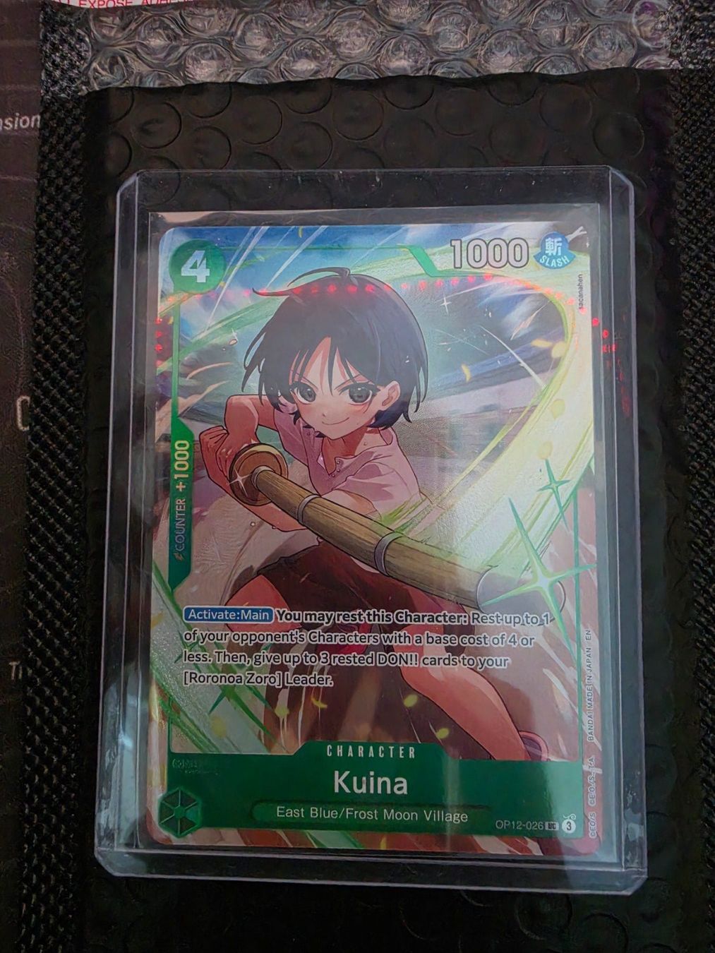 Bandai Cartes à collectionner: One Piece Kuina OP12-026! – D'occasion à Genestrerio par AM_98