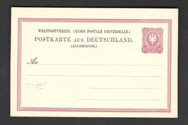 Deutsches Reich 1Postkarte