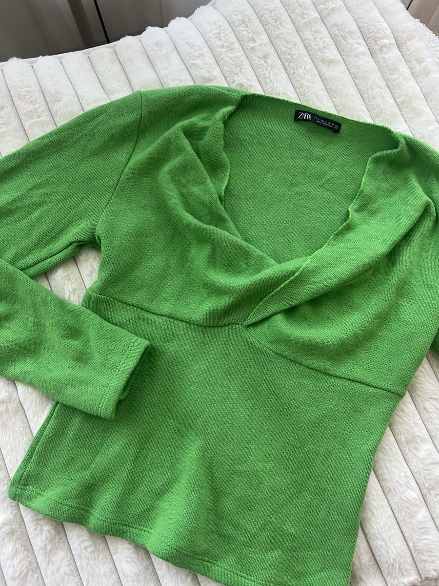 Zara Pullover & Sweatshirts: ZARA PULLOVER APFELGRÜN GR S – Gebraucht aus Basel von theo-g77 2