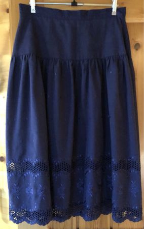 Jupe/Rock mit Top, marine, 38/40