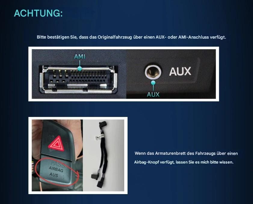 Lettore multimediale & Streamer: Audi Q3 2011–2018 GPS - Multimedia-System – Nuovo e nell'imballaggio originale da Chur venduto da P0WER 4