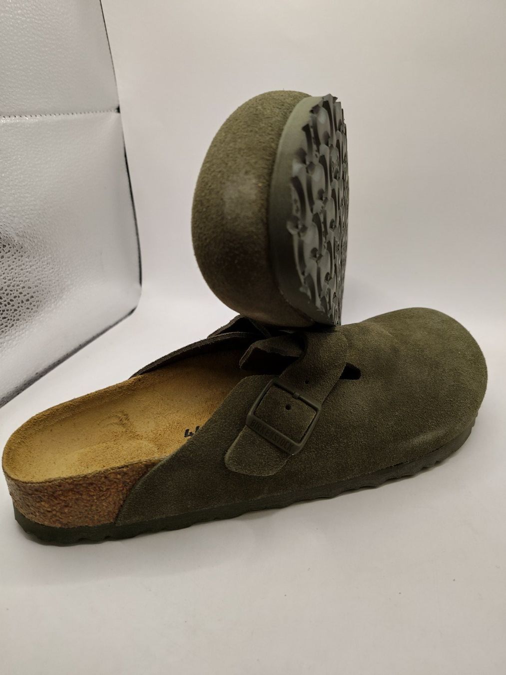 Birkenstock Herrenschuhe: Birkenstock - Boston BS Thyme Gr. 44 – Neu und originalverpackt aus Dällikon von Retouren_Resale
