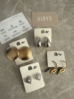 AIRYS Ohrringe Set 4 Paar neuwertig