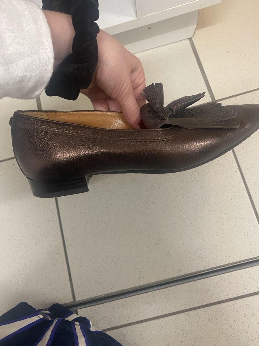 Scarpe da donna: Mocassins Voltan Marron Métallisé, taille 37 – Usato da Epagny venduto da nie_n5yb 3