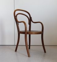 ANTIKER BUGHOLZ KINDERSTUHL (THONET?)
