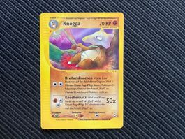 Pokemon Knogga non Holo Aquapolis deutsch