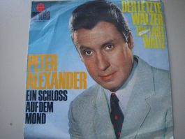 Vinyl-Single Peter Alexander - der letzte Walzer (The Last W