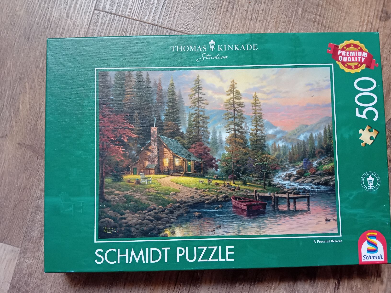 Puzzles: Thomas Kinkade Puzzles, 2 Stück, 500/1000 Teile – Gebraucht aus Suhr von eli_7ndv 3