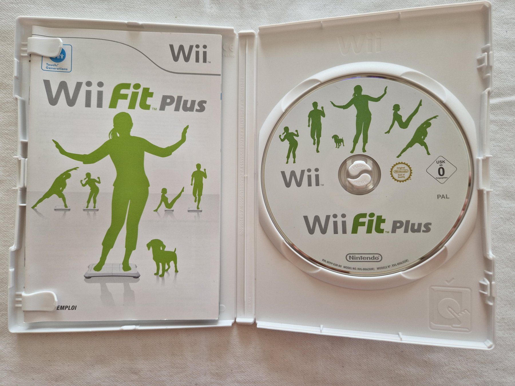 Nintendo Giochi: Nintendo Wii Fit Plus Spiel "Neuwertig" – Usato da Rebstein venduto da Ajs_Toy_Palast_1 2