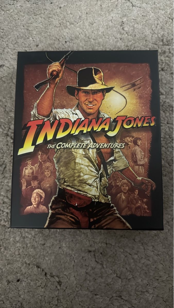 Tutti i DVDs: Indiana Jones The Complete Adventures Box Set – Nuovo (secondo la descrizione) da Herisau venduto da Pat_Wi88