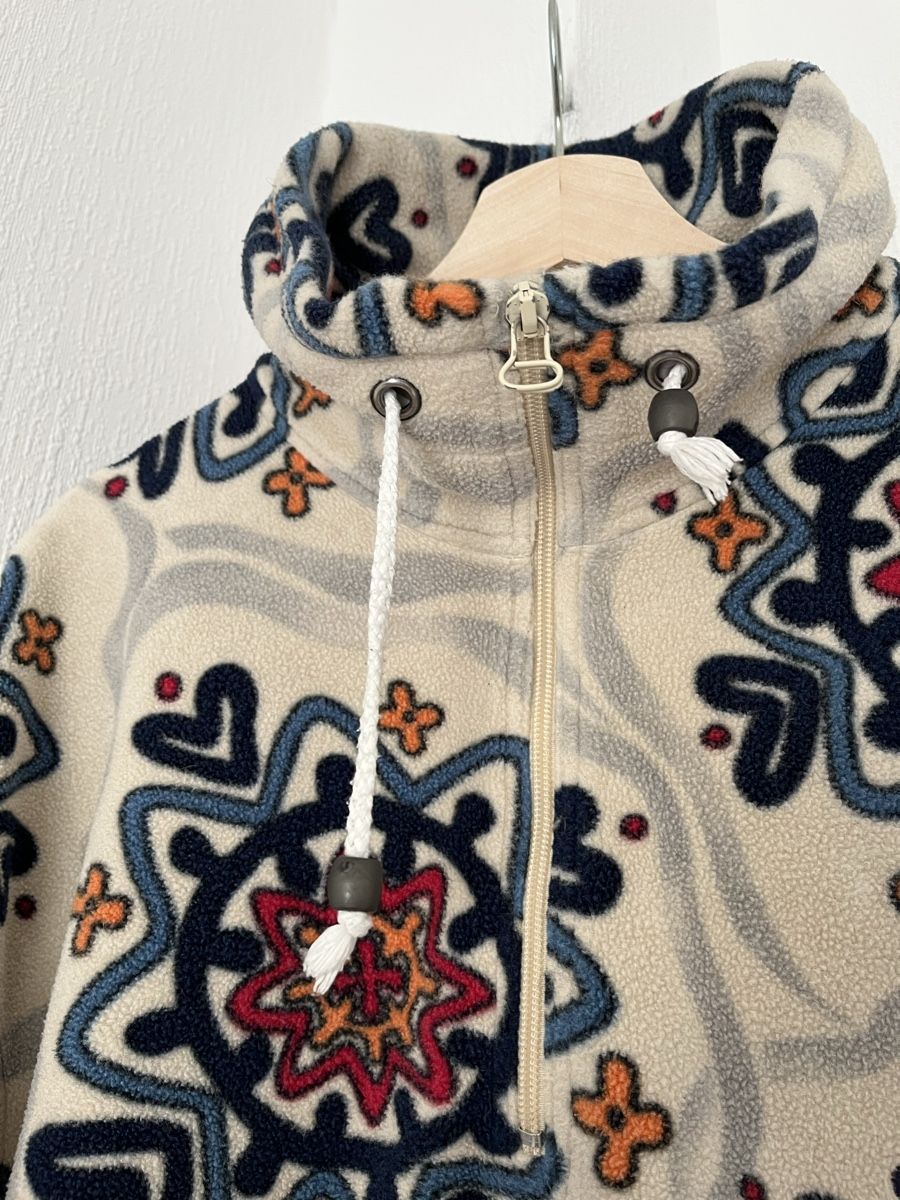 Ellesse Maglioni & Felpe: Vintage 90s Ellesse Fleece Pullover Patterned Half Zip XL – Usato da Lausanne venduto da Danash 3