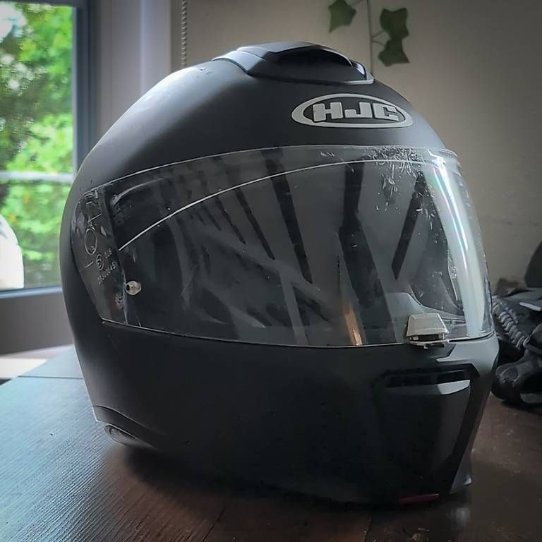 Caschi & visiere: HJC Helm, Handschuhe & Rückenpanzer – Usato da Rapperswil SG venduto da Xana_hol 2