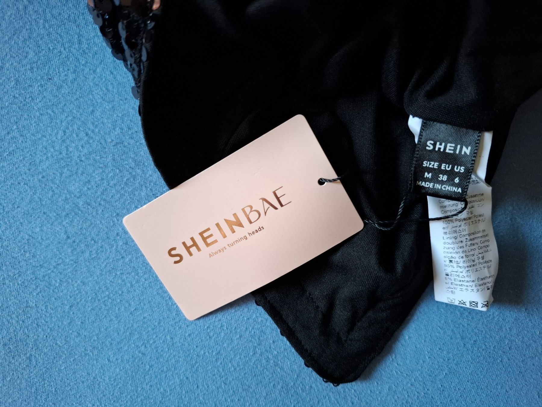 Shein Top: Pailettentop Gr. M – Nuovo (secondo la descrizione) da Wängi venduto da rah_j_ 4