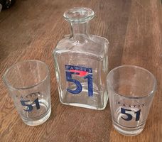 Vintage-Aperitif-Set der Marke Pastis 51