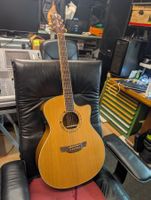 Akustikgitarre Crafter mit Tonabnehmer gebraucht