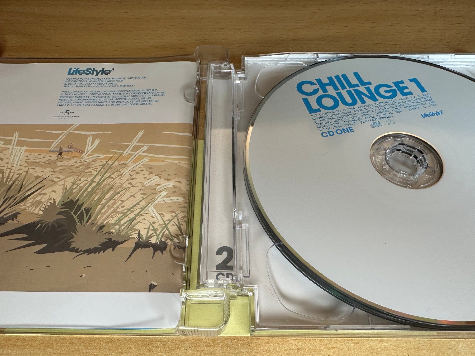 CD: Various – Chill Lounge 1 - 2 CD – Usato da Rikon im Tösstal venduto da Alpenmutz 2