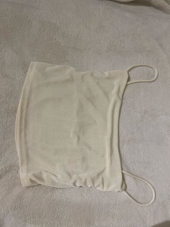 Top court femme, beige, taille M